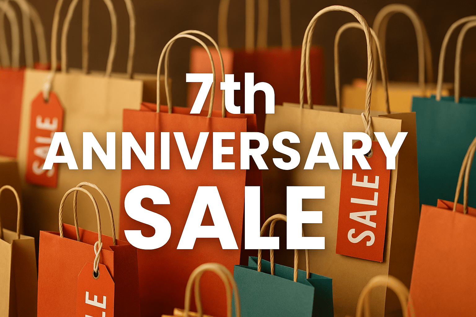 7th Anniversary Sale